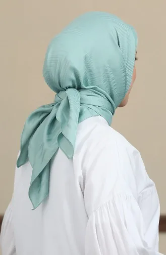 Jakarlı Eşarp 90168-07 Mint Yeşili