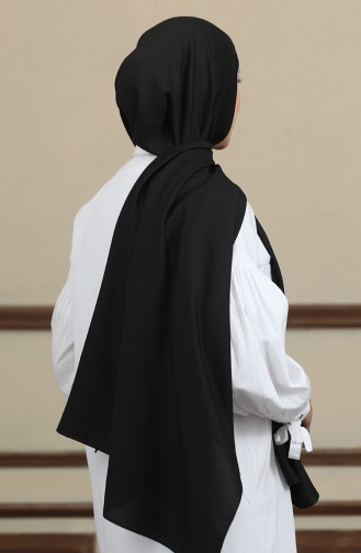 Madame Mary Baklava Jacquard Shawl 19087-01 Black 19087-01