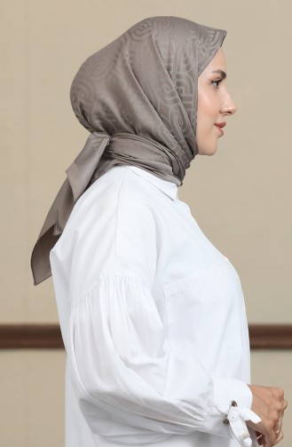 Jacquardsjaal 90167-11 Donkermink 90167-11