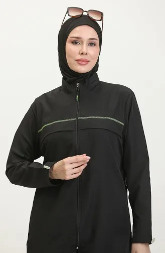 Hijab-Badeanzug 24231-01 Schwarz 24231-01