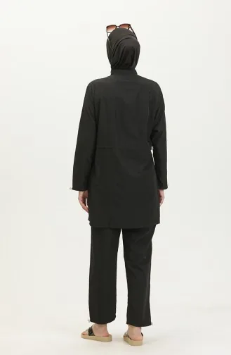 Hijab-Badeanzug 24231-01 Schwarz 24231-01
