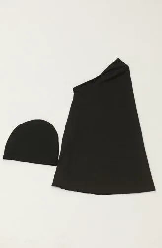 Hijab-Badeanzug 24231-01 Schwarz 24231-01
