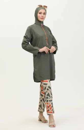 Hijab Swimsuit 24302-02 Khaki 24302-02