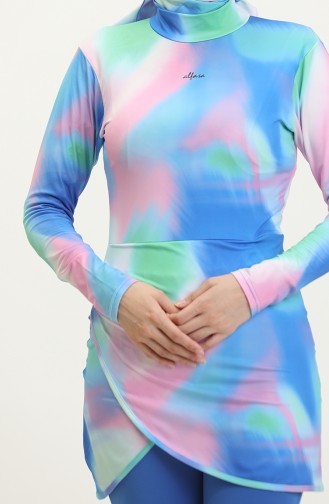 Maillot De Bain Hijab 24617-01 Bleu 24617-01