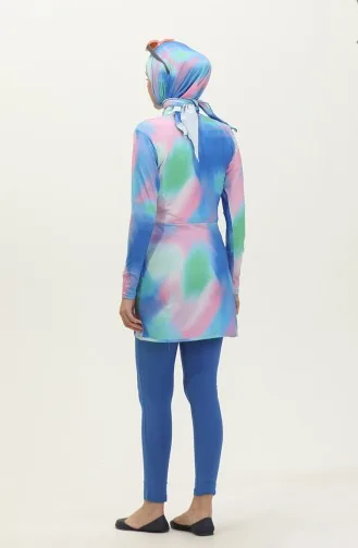 Maillot De Bain Hijab 24617-01 Bleu 24617-01