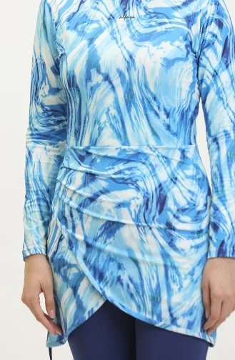 Maillot De Bain Hijab 24617-02 Indigo 24617-02