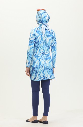 Maillot De Bain Hijab 24617-02 Indigo 24617-02