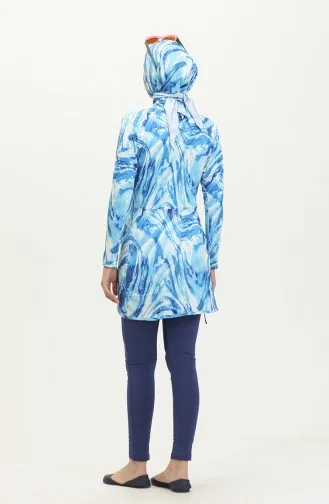 Maillot De Bain Hijab 24617-02 Indigo 24617-02