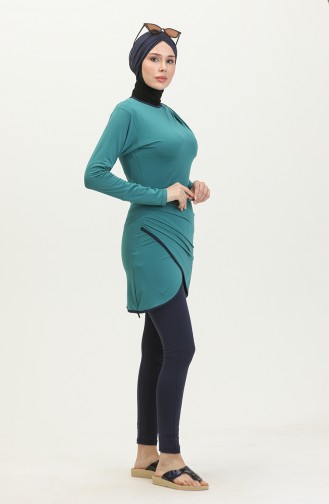 Hijab-Badeanzug 24618-02 Petrol 24618-02