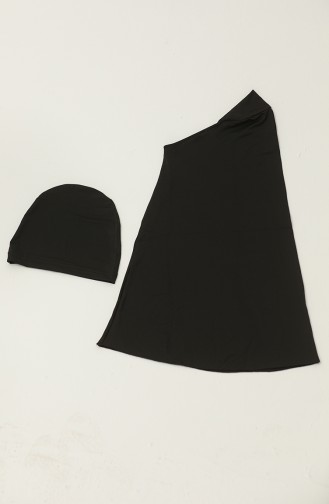 Hijab Swimsuit 24620-01 Black 24620-01