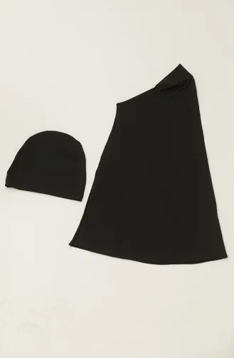 Hijab Swimsuit 24620-01 Black 24620-01