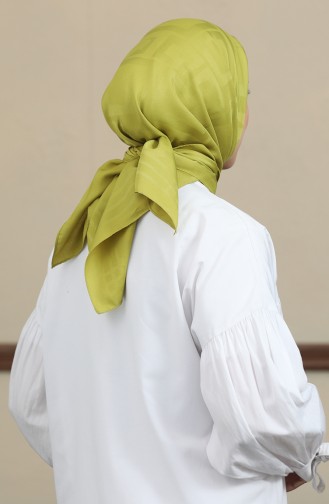 Jacquard Scarf 90169-12 Oil Green 90169-12