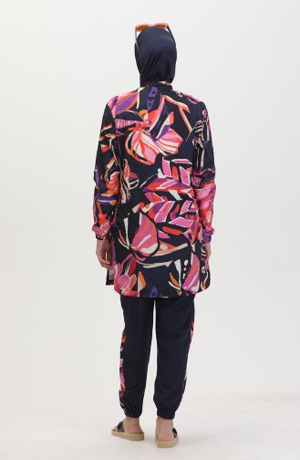 Hijab-Badeanzug 24206-01 Marineblau 24206-01