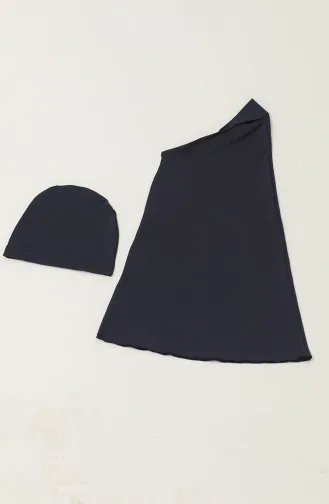 Tesettür Mayo 24206-01 Lacivert