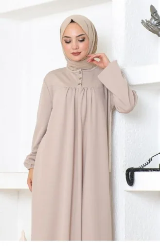 2085Mg Robe Hijab Sportkleid Nerz 17149