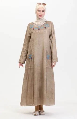 Authentisches Kleid 5055A-02 Hellbeige 5055A-02