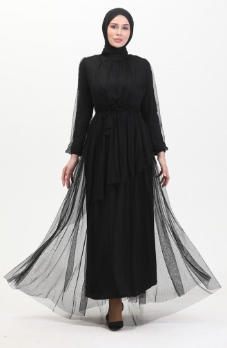 ZRF EVENING DRESS 5503-01 Black 5503-01