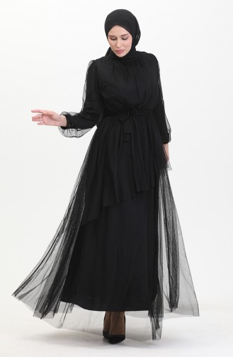 ZRF EVENING DRESS 5503-01 Black 5503-01