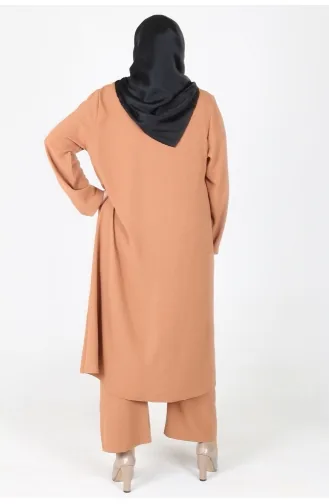 Arya Ayrobin Costume 3 Pièces Grande Taille 2615-01 Biscuit 2615-01