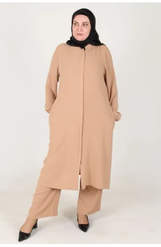 Ayrobin Kap Pantolon İkili Takım 2609-01 Bisküvi