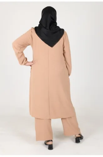 Ayrobin Kap Pantolon İkili Takım 2609-01 Bisküvi