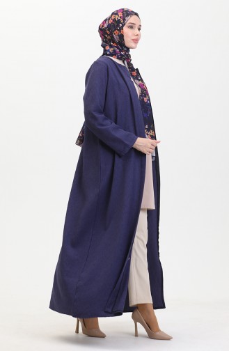 عباية سادة 24020-05 كحلي 24020-05