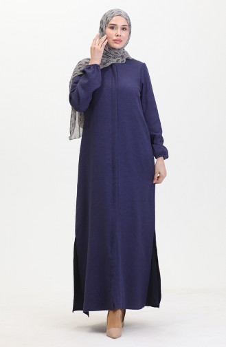 عباية سادة 24022-05 كحلي 24022-05