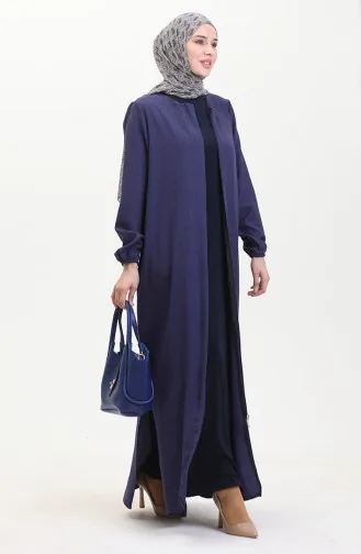 Abayas Abaya 24022-05 Bleu Marine 24022-05