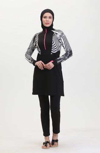 Hijab Swimsuit 24616-01 Black 24616-01