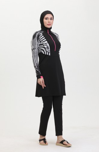 Hijab Swimsuit 24616-01 Black 24616-01