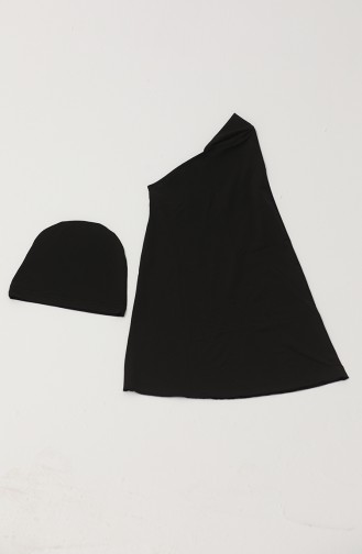 Hijab Swimsuit 24616-01 Black 24616-01