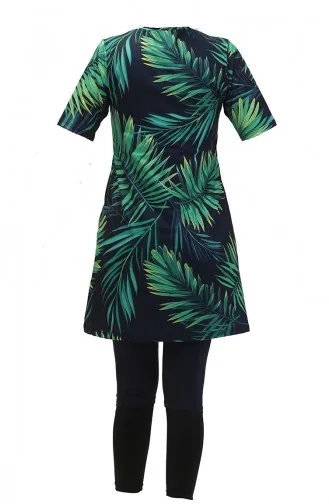 Hijab Swimsuit 24712-01 Navy Blue 24712-01