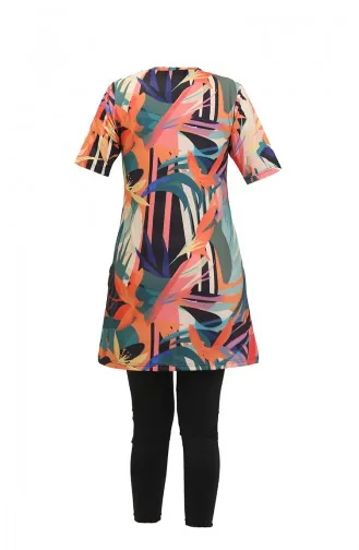 Hijab-Badeanzug 24712-04 Orange 24712-04