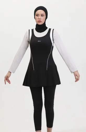 Sıfır Kol Havuz Mayo 24903-01 Siyah 24903-01