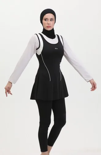 Sıfır Kol Havuz Mayo 24903-01 Siyah 24903-01