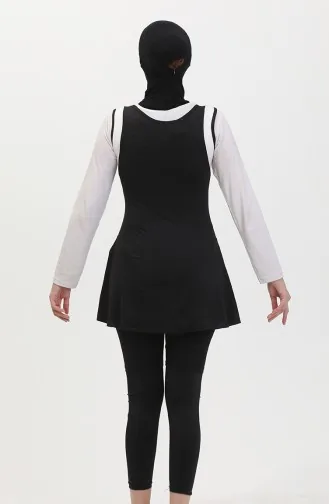 Sıfır Kol Havuz Mayo 24903-01 Siyah 24903-01