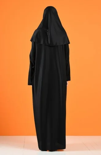 Robe De Prière 4538A-01 Noir 4538A-01