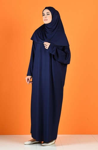 Namaz Elbisesi 4538A-02 Lacivert