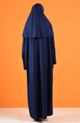 Namaz Elbisesi 4538A-02 Lacivert