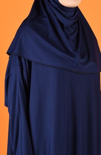 Namaz Elbisesi 4538A-02 Lacivert