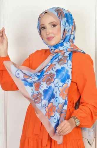 شال وردي ناعم من القطن منقوش بالمنك Rosesoft00 007 00_007