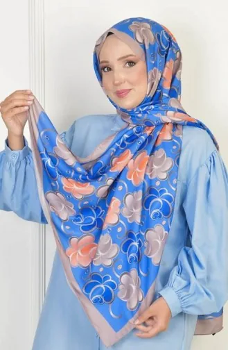 شال وردي ناعم من القطن منقوش حجر Rosesoft00 019 00_019