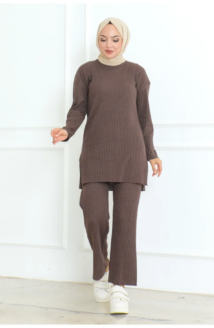 Costume Velours Côtelé Océan 152-05 Marron 152-05