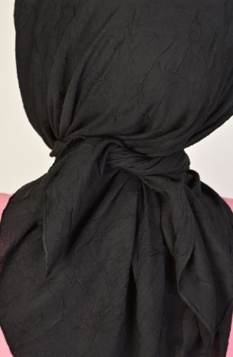 Bambu Kraş Eşarp Siyah Bambukras00 001