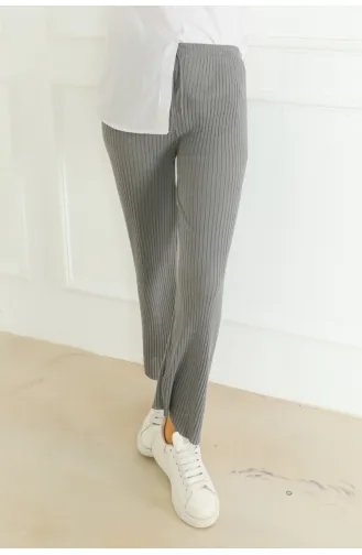 Pantalon Velours Côtelé 302-03 Gris 302-03
