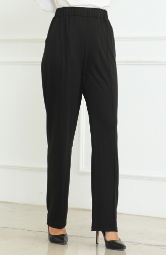 Belemir Çımalı Plus Size Hose 1031-01 Schwarz 1031-01