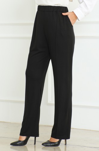 Belemir Çımalı Plus Size Hose 1031-01 Schwarz 1031-01