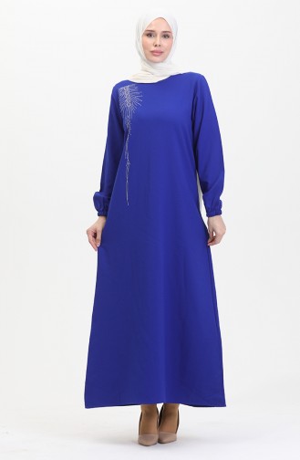 Stone Crepe Abendkleid 0480-03 Saks 0480-03