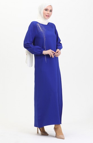 Stone Crepe Abendkleid 0480-03 Saks 0480-03