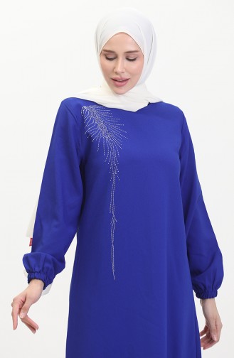 Stone Crepe Abendkleid 0480-03 Saks 0480-03